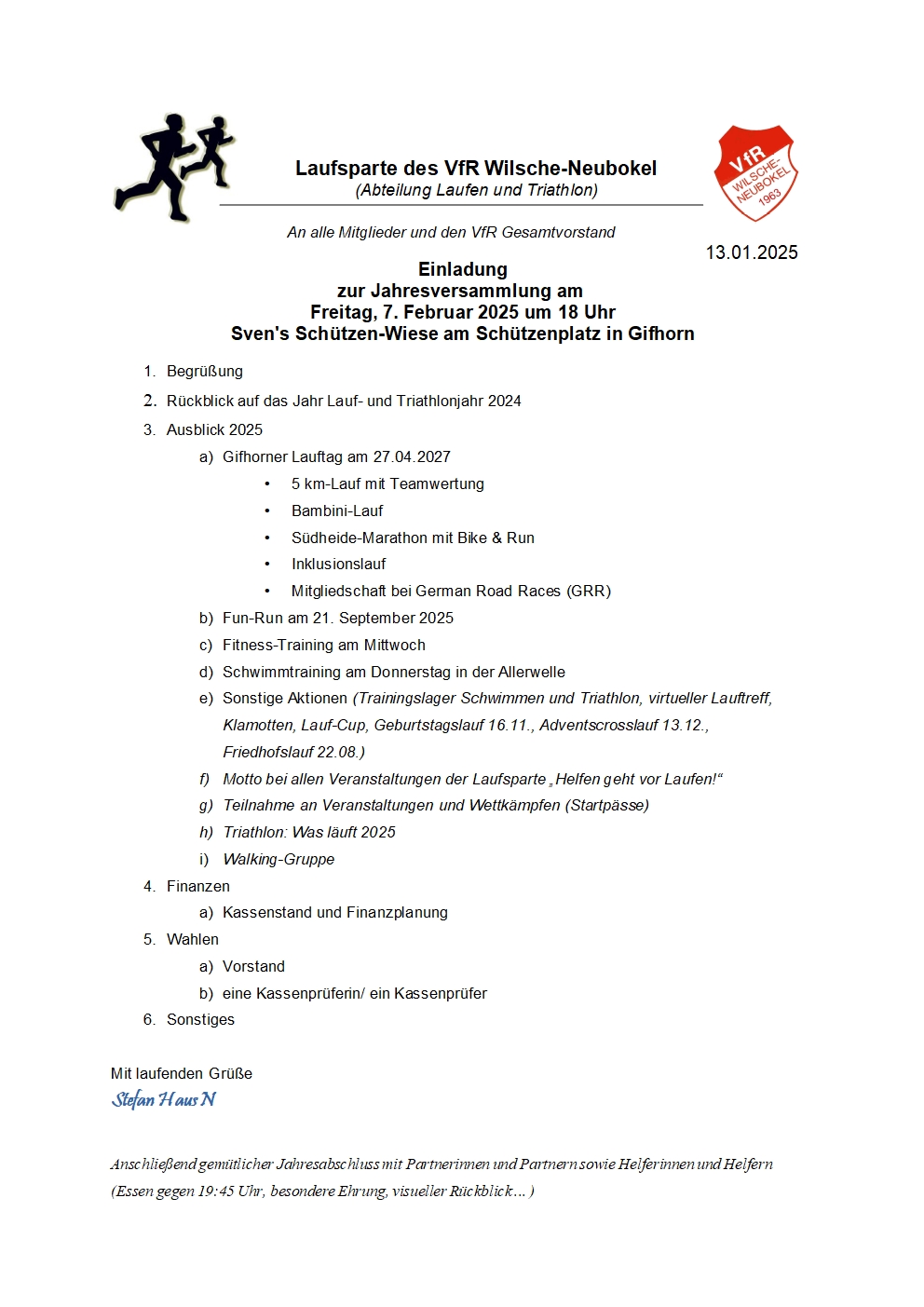 Tagesordnung